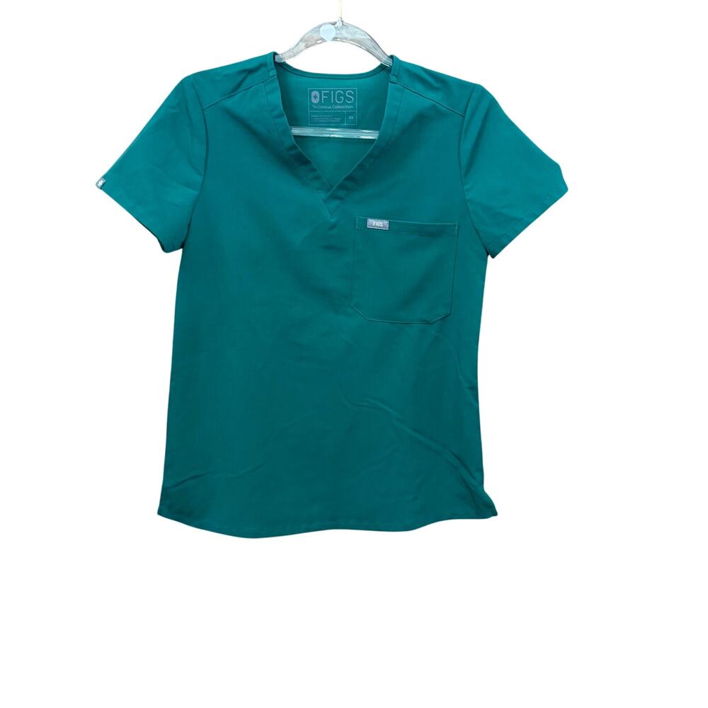 Figs Technical Collection Scrub Top Size XS Healthcare Nursing